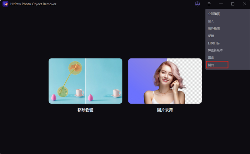 check information in HitPaw 照片物件移除軟體