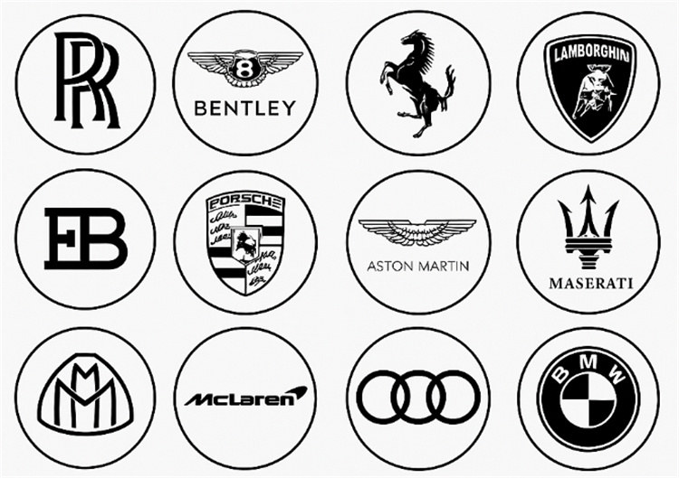 豪華車品牌Logo