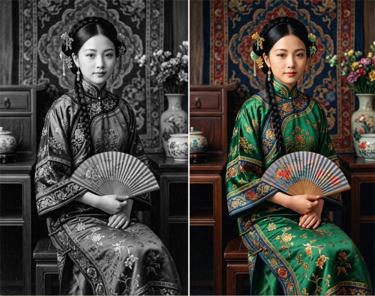 Ai 圖生圖照片上色