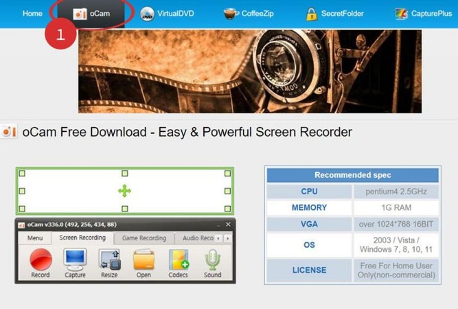 ocam screen recorder 7