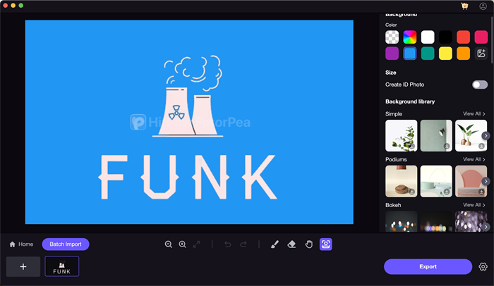 hitpaw fotorpea logo去背