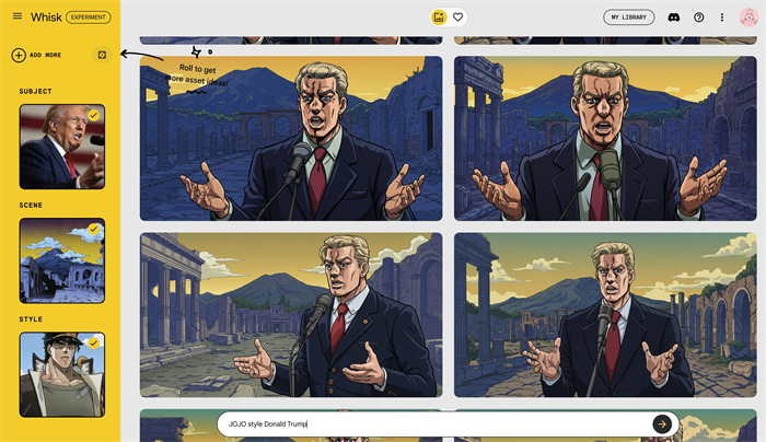 Google Whisk生成惡搞照片