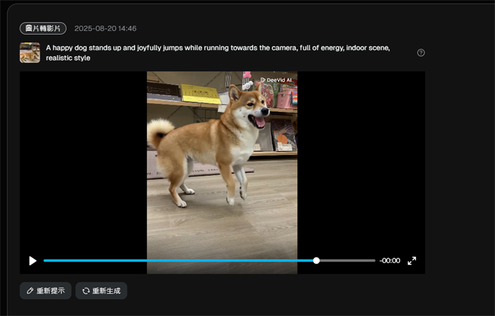 生成影片