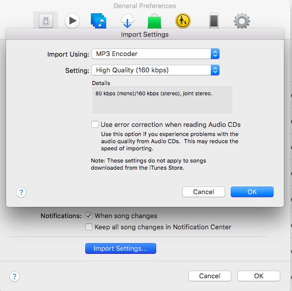 itunes 設定