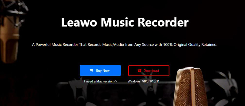 soundcloud下載工具Leawo Music Recorder