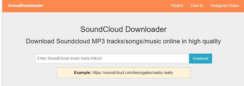 SoundCloud Mp3 Downloader