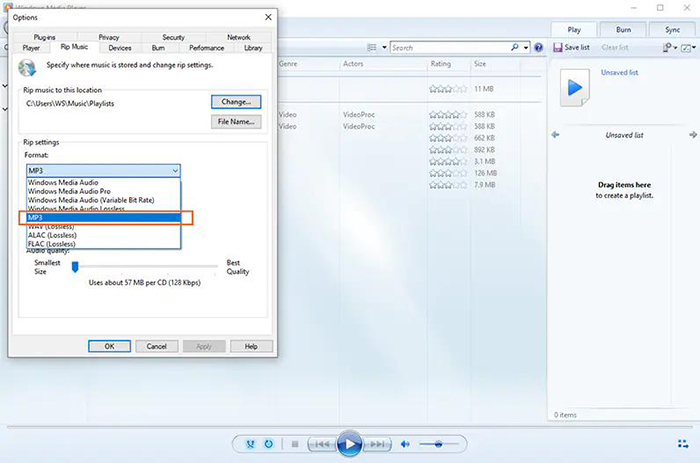 Windows Media Player
