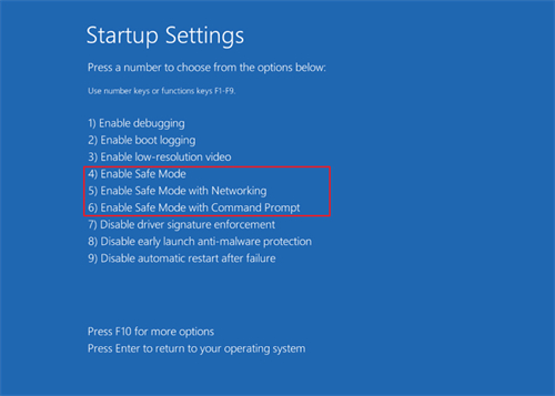 進入安全模式刪除