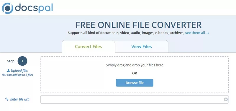 FLV轉MP3在線工具,Docspal