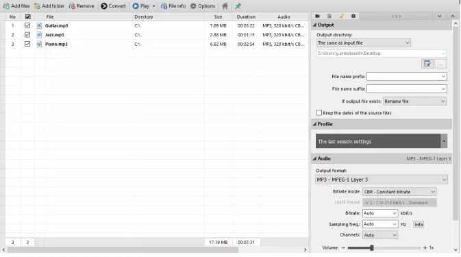 Pazera Free Audio Extractor