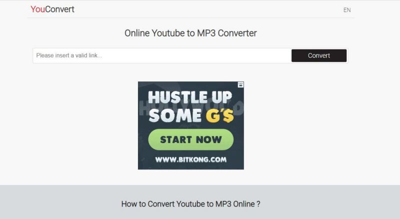 online-convert線上轉檔-YouConvert