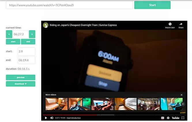 YouTube影片部分下載工具,YT Cutter