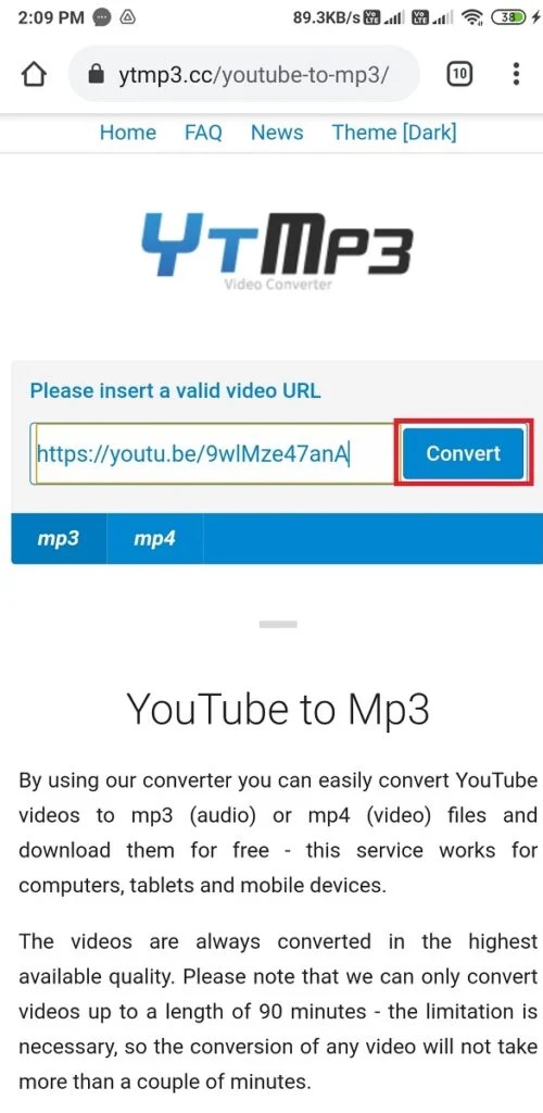 YouTubeMP3下載在線工具,Ytmp3 Converter