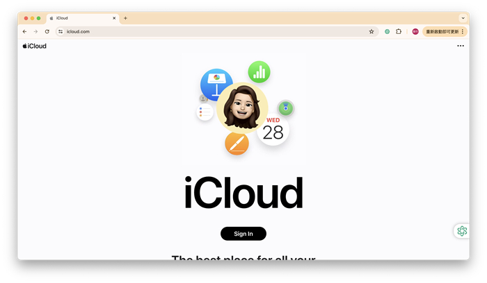 拖放影片至iCloud Drive