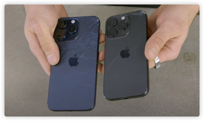 iphone手機摔到