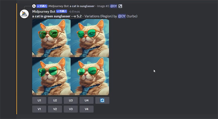 Midjourney局部重繪新結果