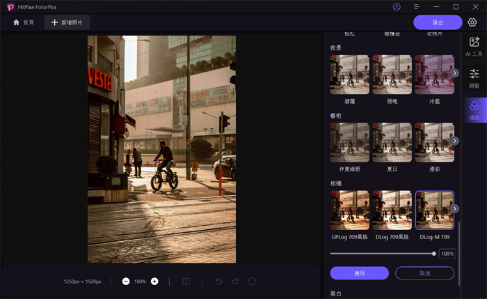HitPaw FotorPea濾鏡