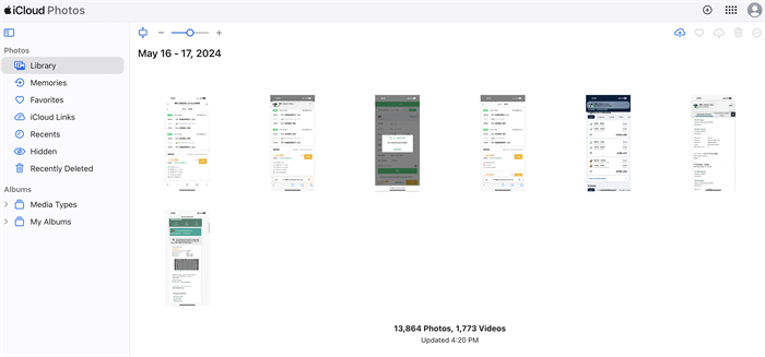 icloud雲端相簿