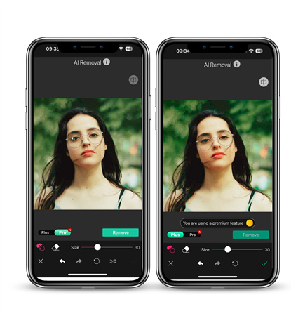 Pitu消除照片反光