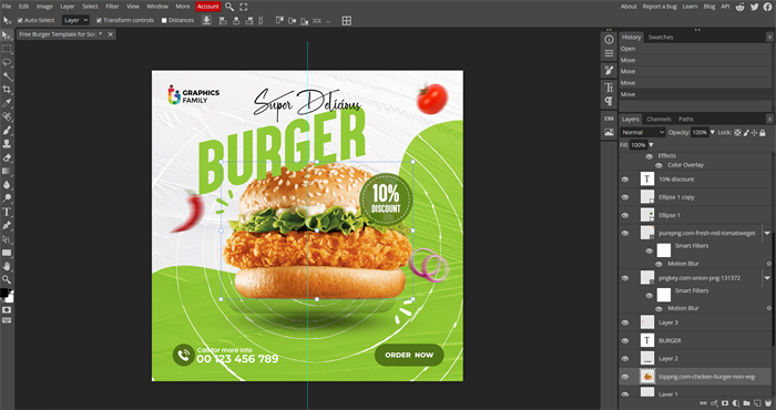 photopea圖層與蒙版