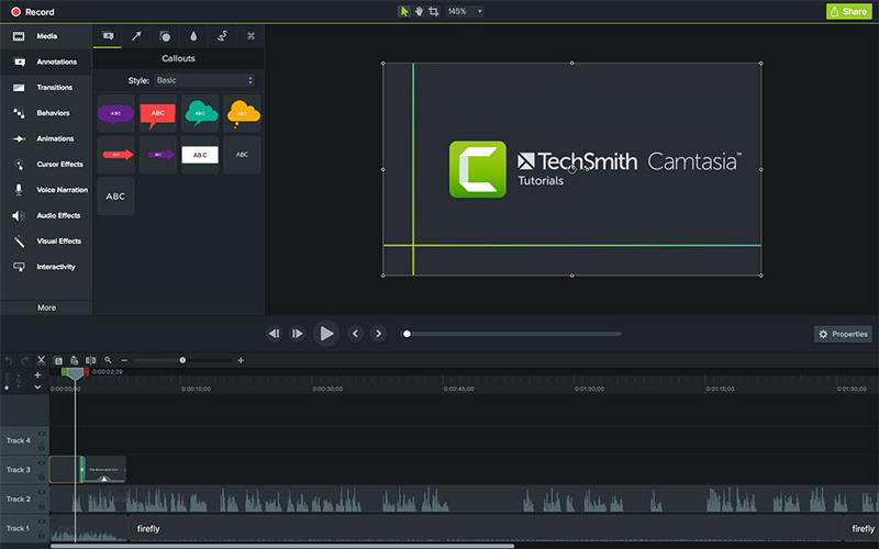 Camtasia,Win10螢幕錄影軟體