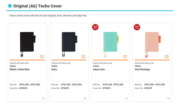 Hobonichi Techo Original A6