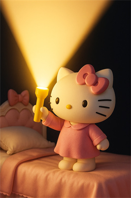 儲存手電筒桌布