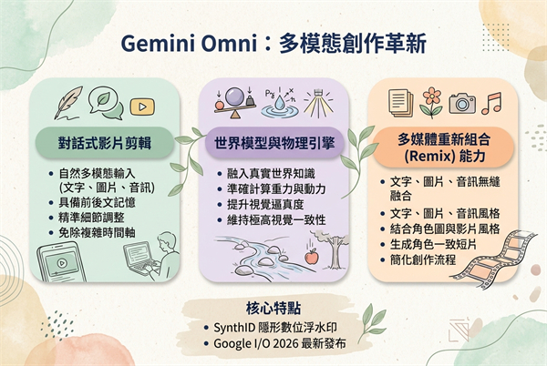 Gemini Omni優勢