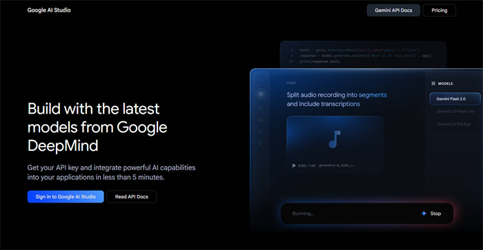 註冊Google AI Studio