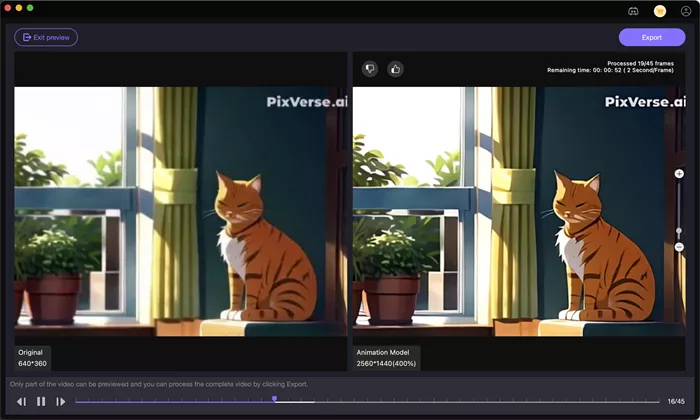 HitPaw VikPea修復動畫