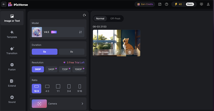 預覽影片生成效果