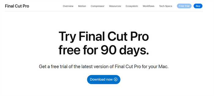 Final Cut Pro定價