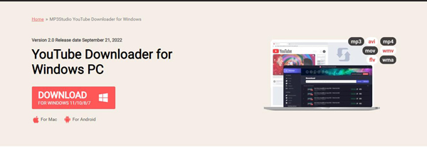 YouTube Downloader MP3.studio
