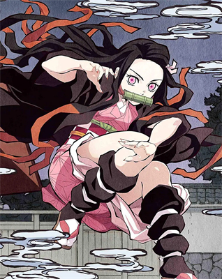 Nezuko Kamado Demon Slayer Figur Schwester von Tanjiro