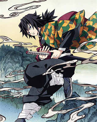 Giyu Tomioka Demon Slayer Figur Wasserpfeiler